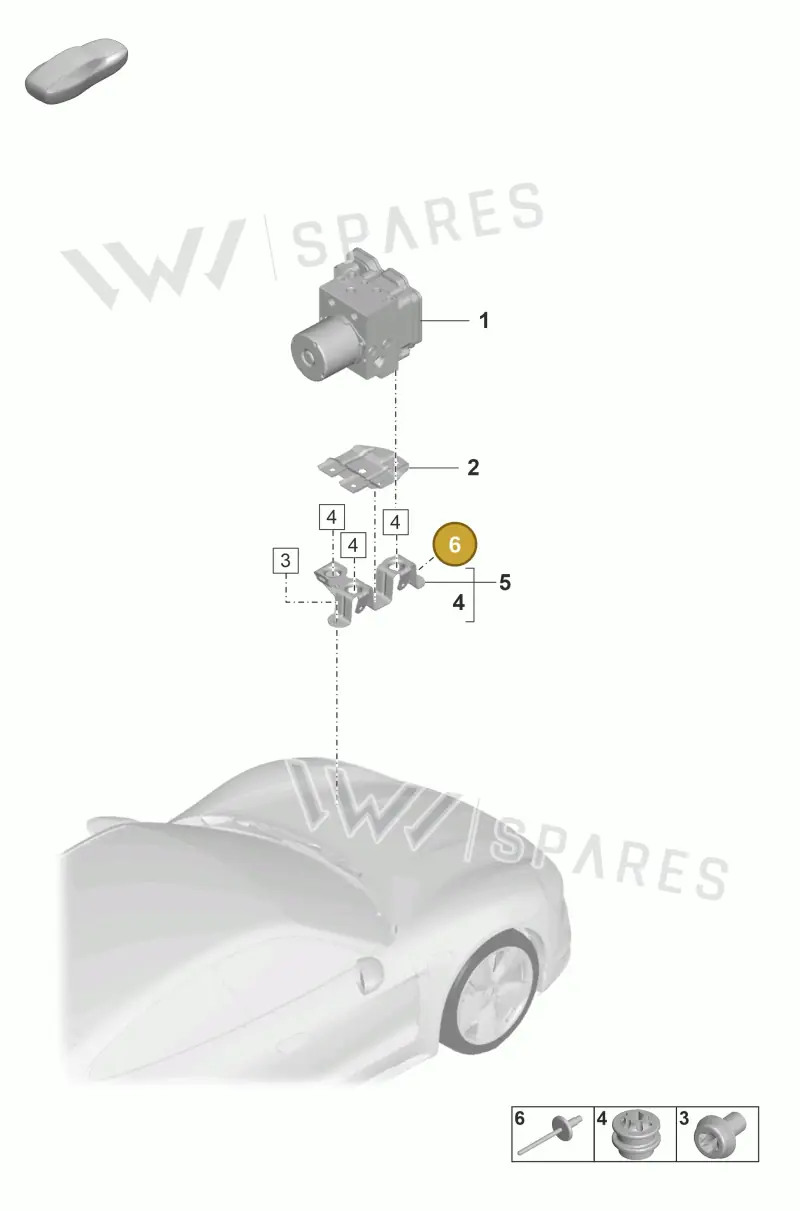 N90287601 — Porsche Panamera (2023-2025) diagram p56000001, position 6