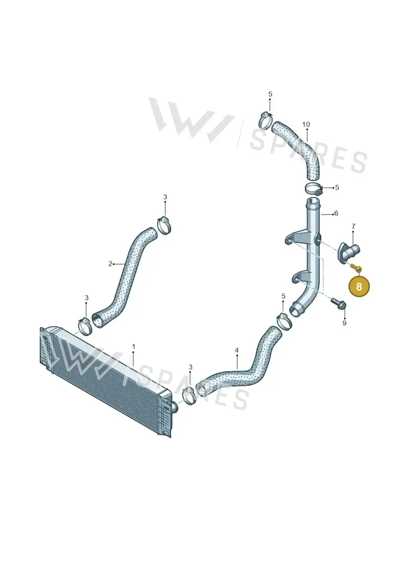 N90288606 — Volkswagen Crafter 35 panel (2011-2016) diagram 483145400, position 8