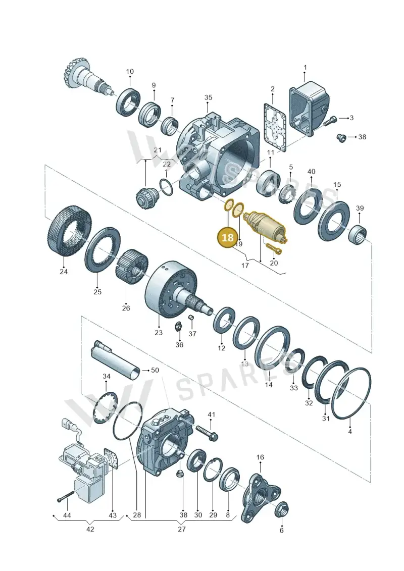 N90295401 — Audi TT Coupe/Roadster (2002-2006) diagram 194525150, position 18