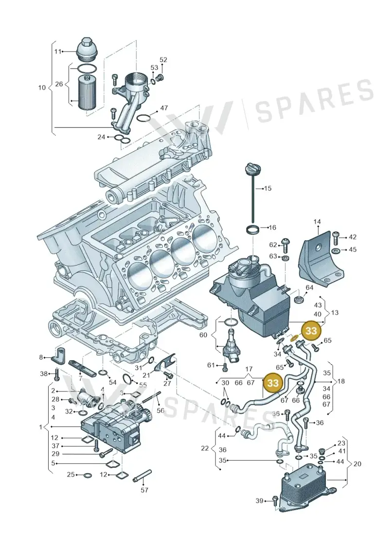 N90295401 — Audi R8 qu. 5.2 (2012-2015) diagram 752115010, position 33