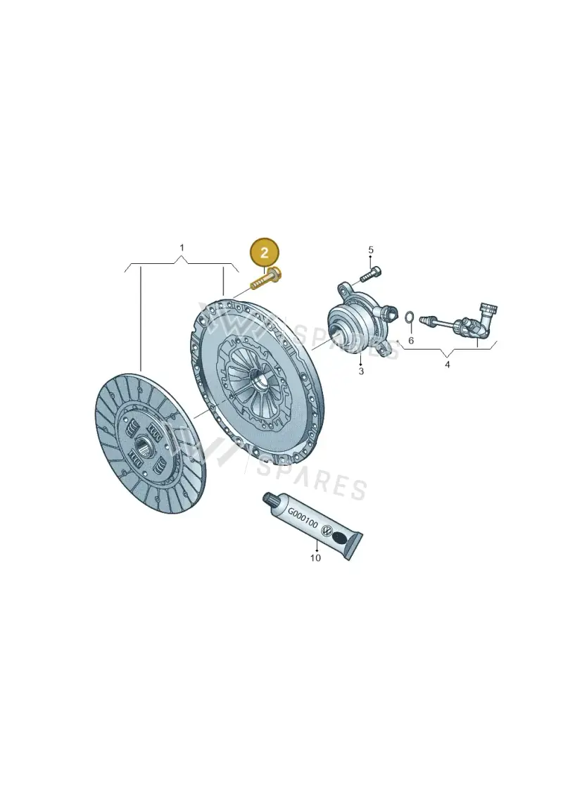 N90320701 — Volkswagen Amarok twin cab (2022-) diagram 683141500, position 2