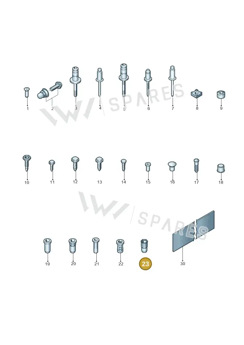 N90324203 — Volkswagen Amarok twin cab (2022-) diagram 806800100, position 23
