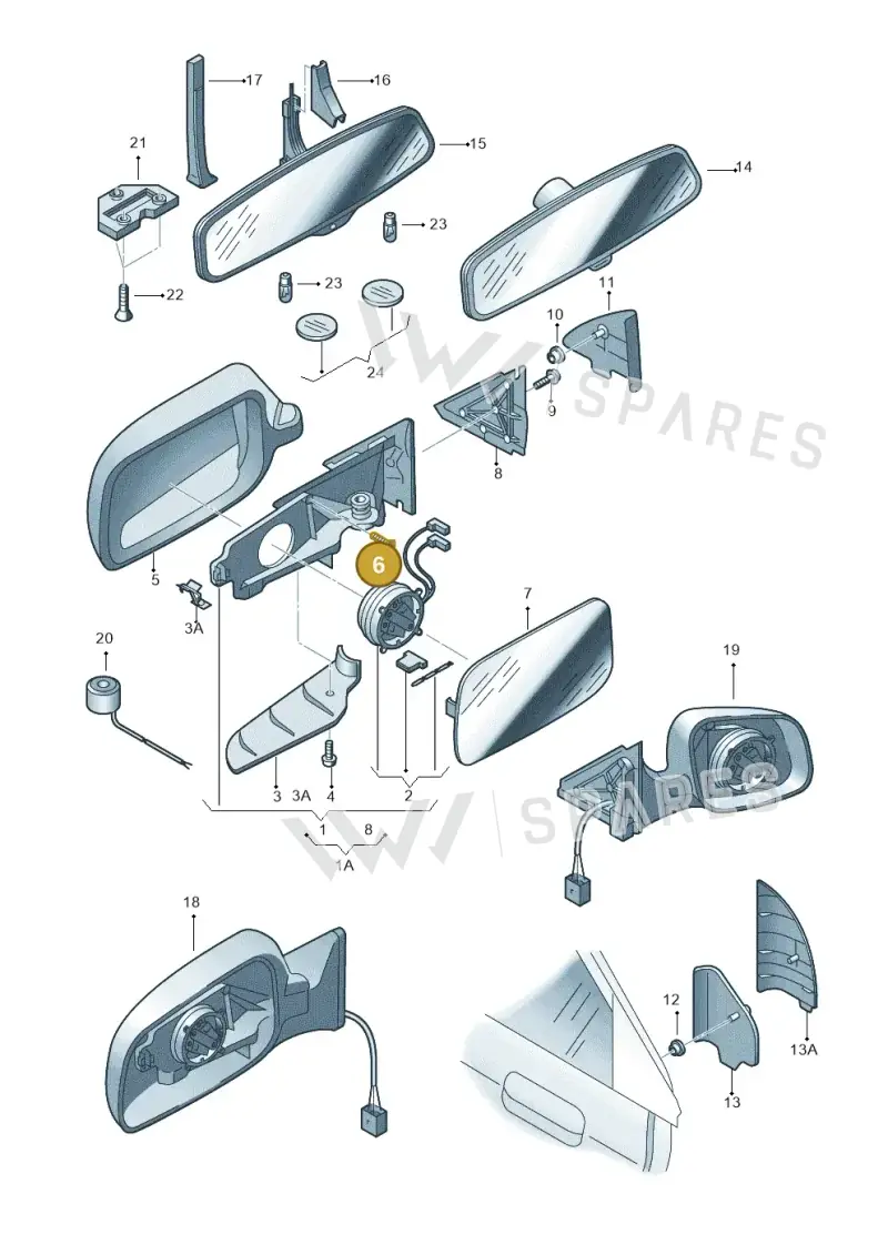 N90353902 — Audi RS6 qu. (2003-2004) diagram 260857400, position 6