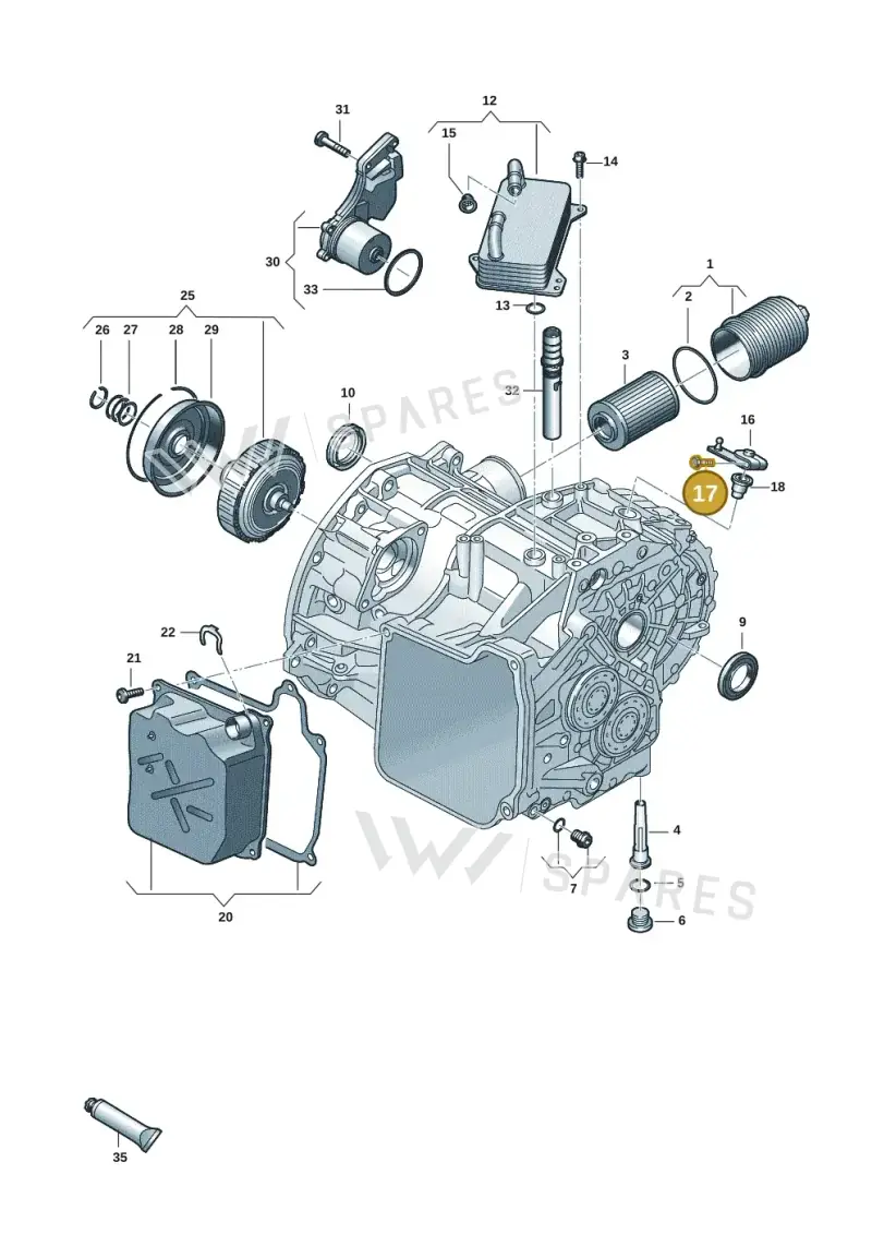 N90441603 — Volkswagen Caddy Maxi Kombi (2020-2024) diagram 813300602, position 17