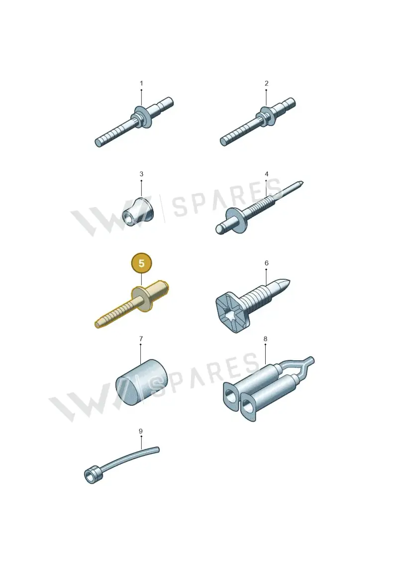 N90469202 — Audi TT RS (2016-2023) diagram 850800800, position 5