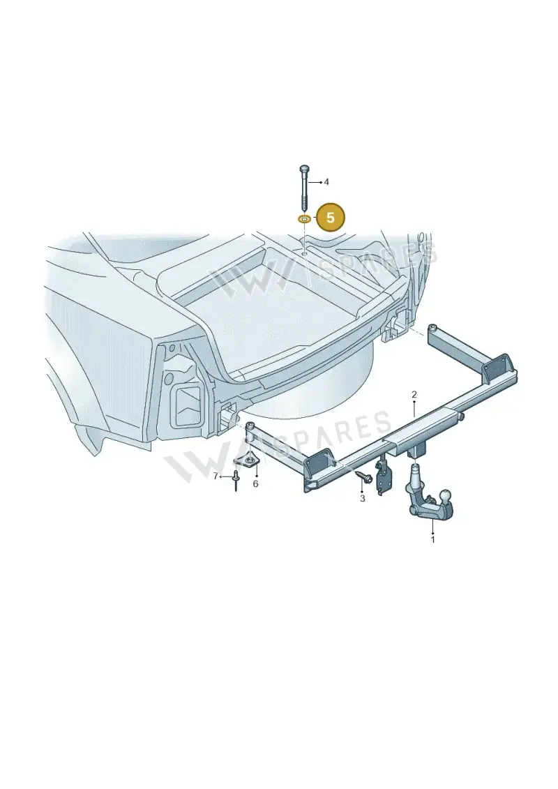N90476902 — Audi A8/S8/qu. lang    08> (2007-) diagram 291804500, position 5