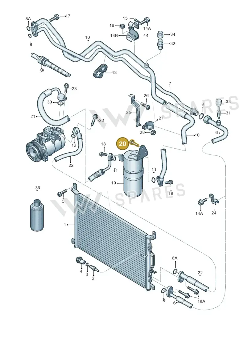 N90537502 — Audi A8/S8/qu. lang    08> (2007-) diagram 291260410, position 20
