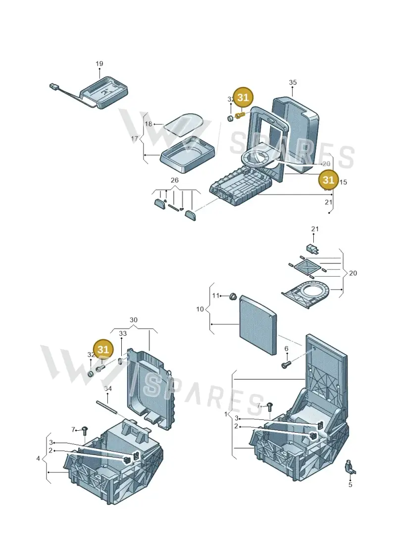 N90562401 — Volkswagen Touareg                08> (2007-) diagram 274863550, position 31
