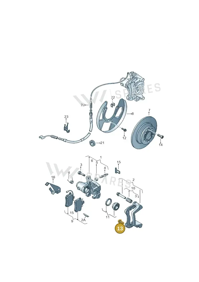N90570503 — SEAT Alhambra (2006-2010) diagram 244615600, position 13