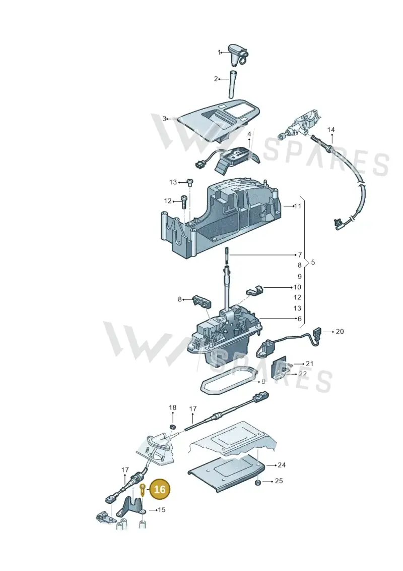 N90570503 — Volkswagen Sharan (2008-2010) diagram 244713150, position 16