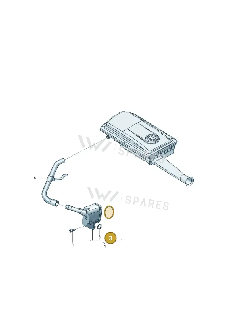 N90617501 — Volkswagen Kombi (2011-) diagram 369103900, position 3