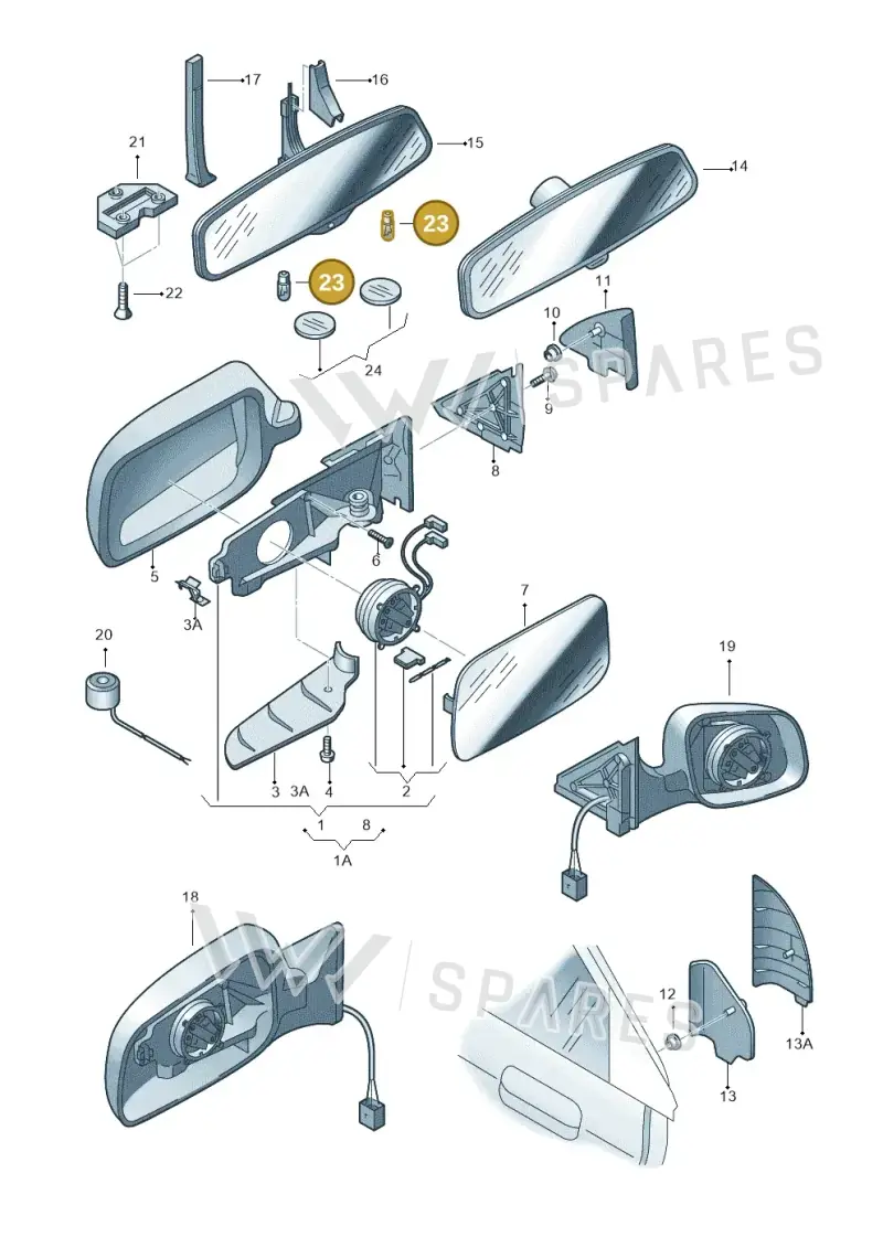 N90653801 — Audi A8 quattro (1999-2002) diagram 260857400, position 23