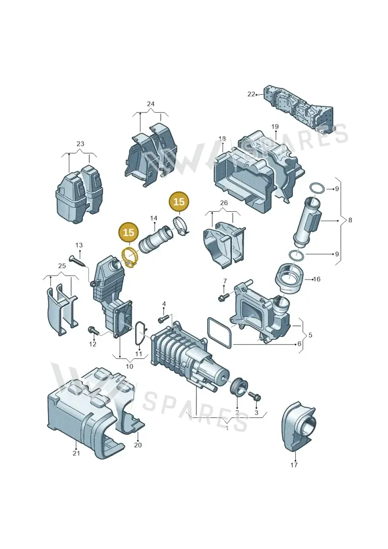 N90656001 — Volkswagen Beetle (2016-2019) diagram 634145520, position 15