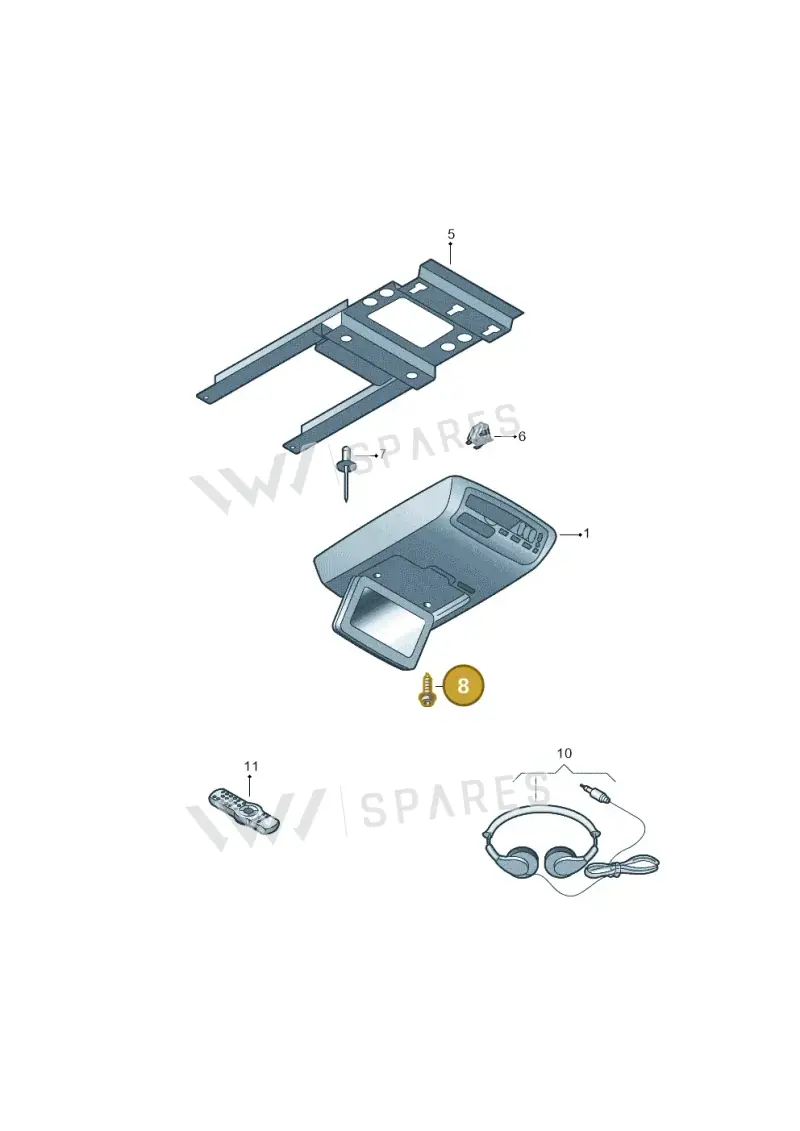 N90659901 — Volkswagen Touareg                08> (2007-) diagram 274035770, position 8