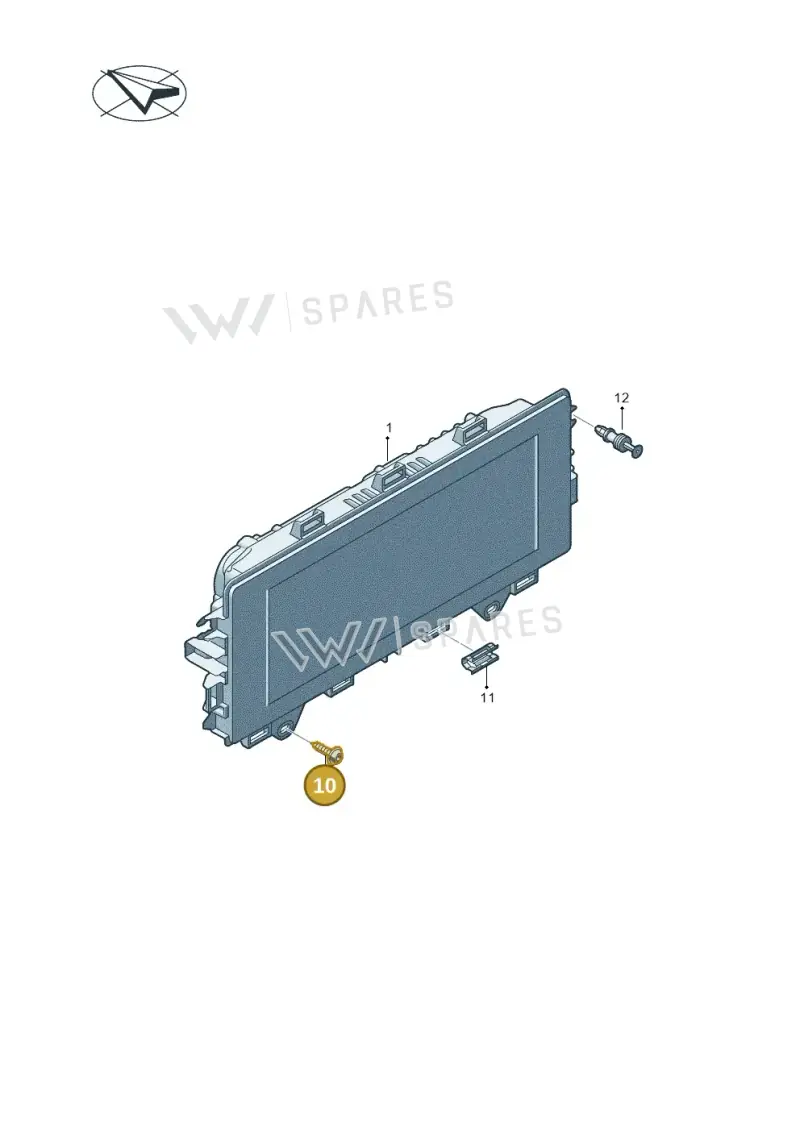N90698606 — Volkswagen Tiguan 2.0 (2023-) diagram 3j0920000, position 10
