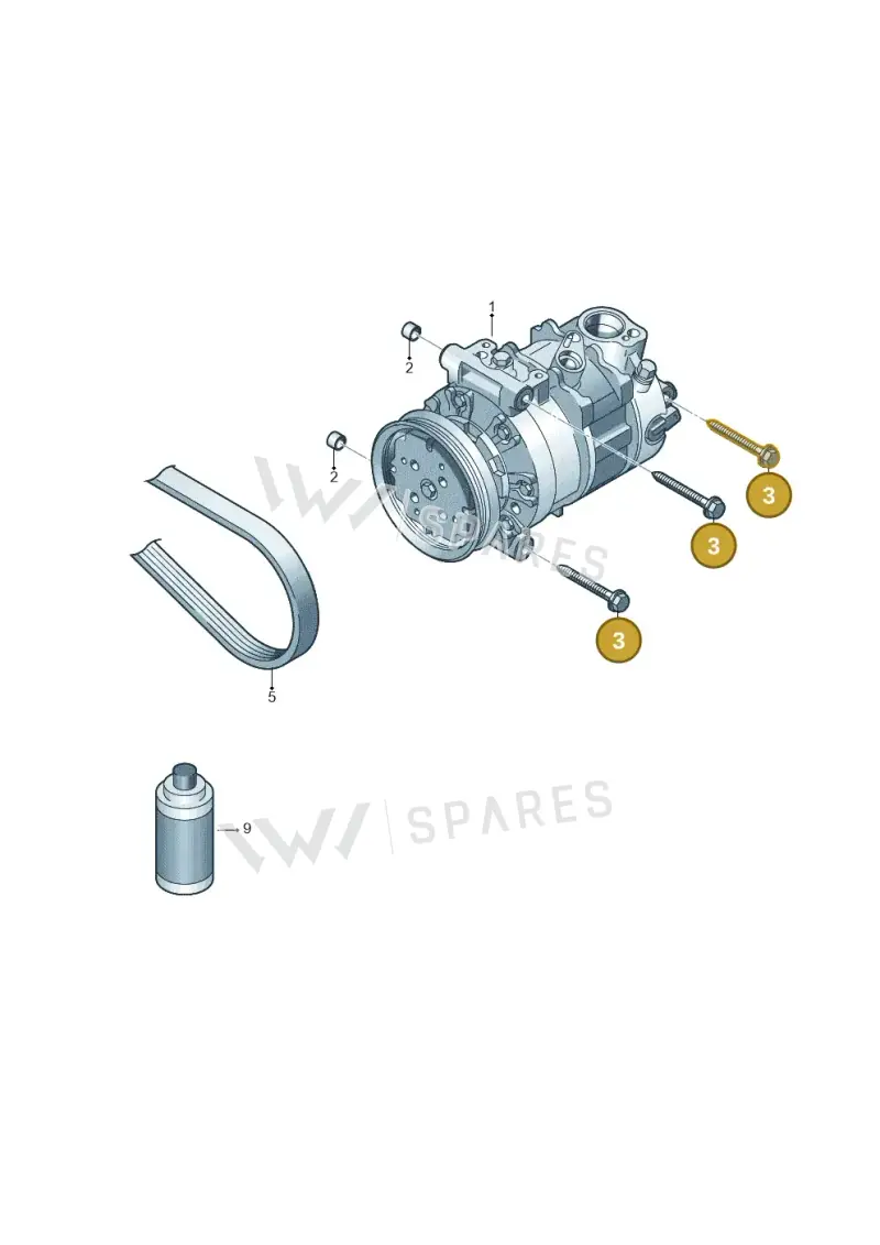 N90707502 — Volkswagen Amarok twin cab (2022-) diagram 746260100, position 3
