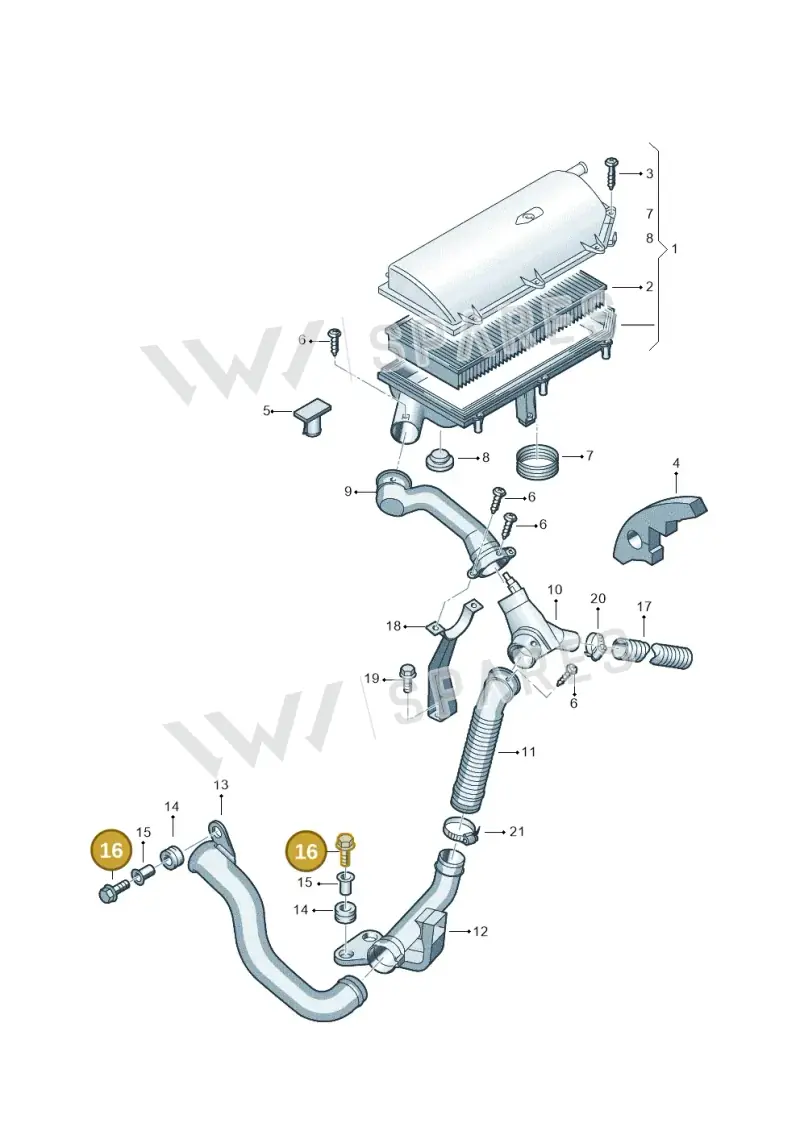 N90750501 — Volkswagen New Beetle             06> (2005-) diagram 269129100, position 16