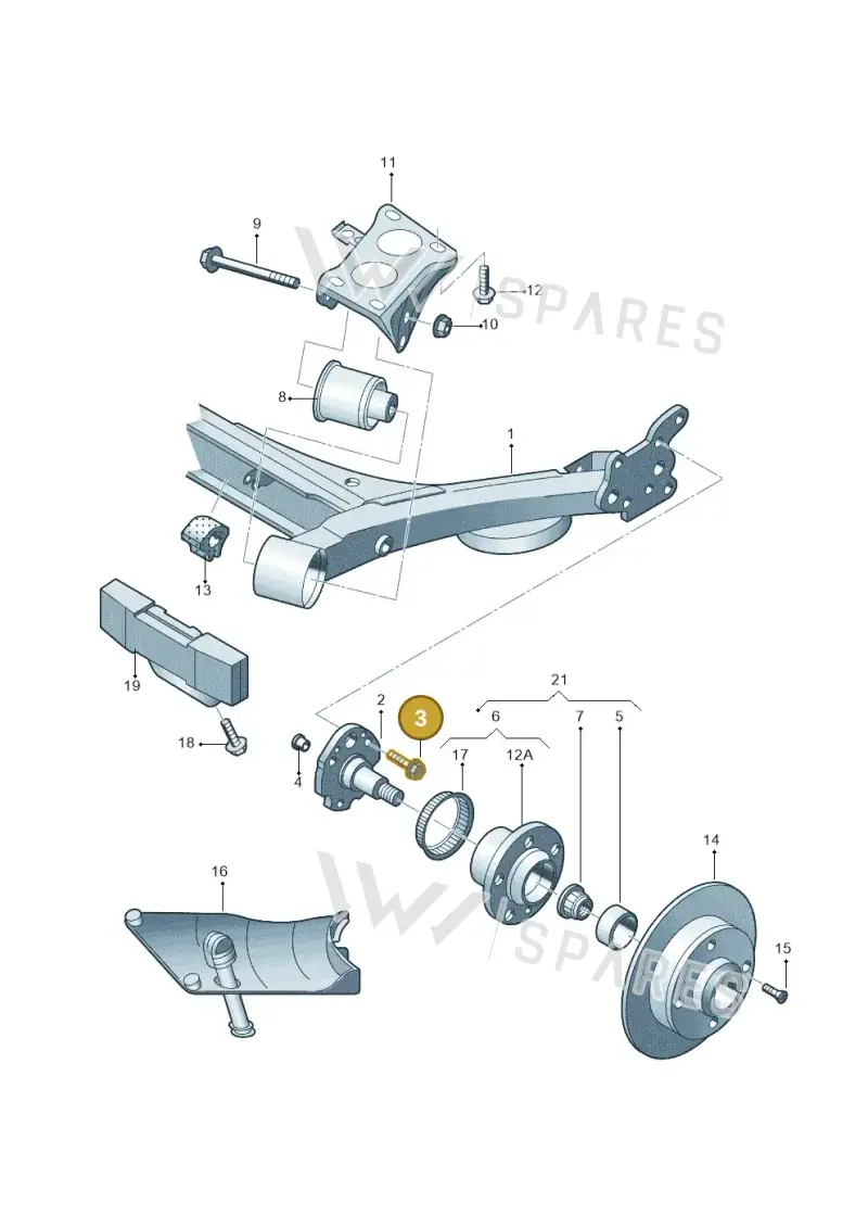 N90758902 — SEAT Toledo (2015-2019) diagram 194500200, position 3