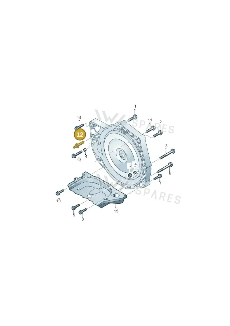 N90768202 — Volkswagen Touareg                08> (2007-) diagram 616300800, position 12