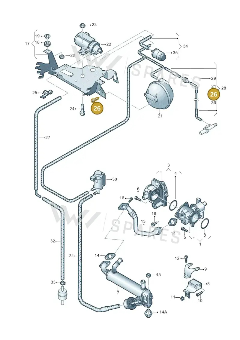 N90770004 — Volkswagen Transp. caravelle (2008-2009) diagram 630131900, position 26