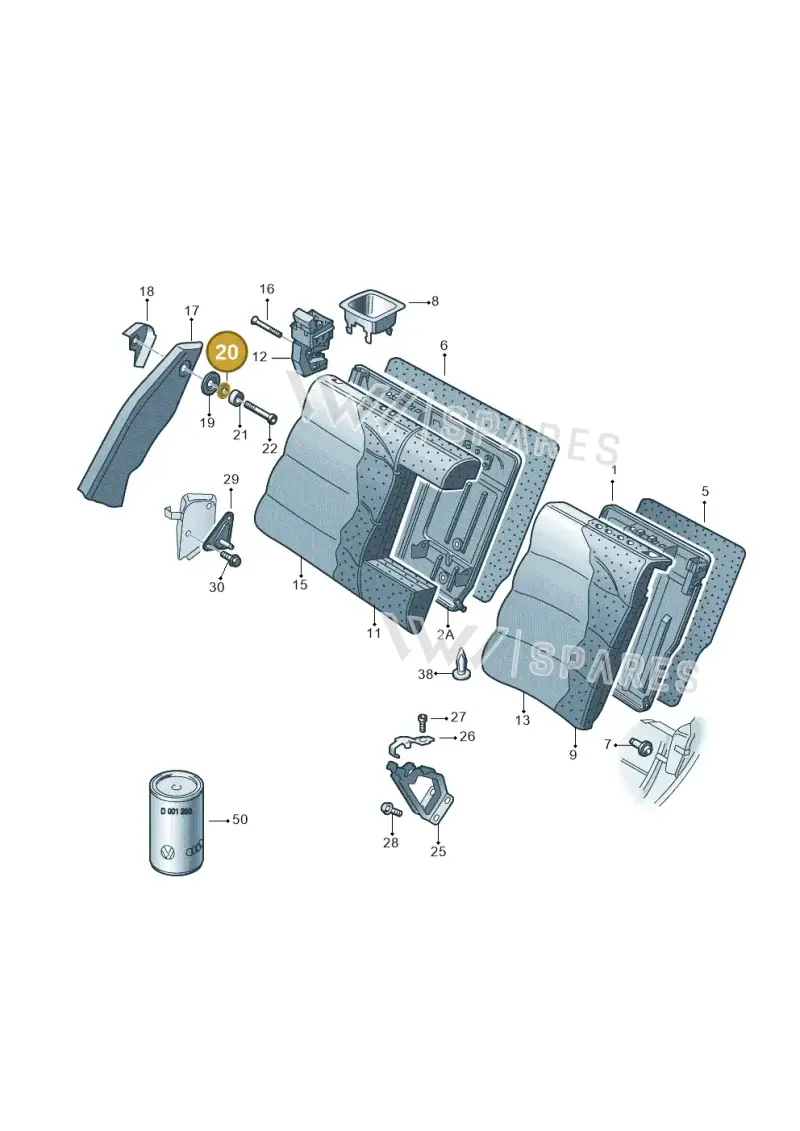 N90777103 — Skoda SUPERB                 02> (2001-) diagram 265885700, position 20