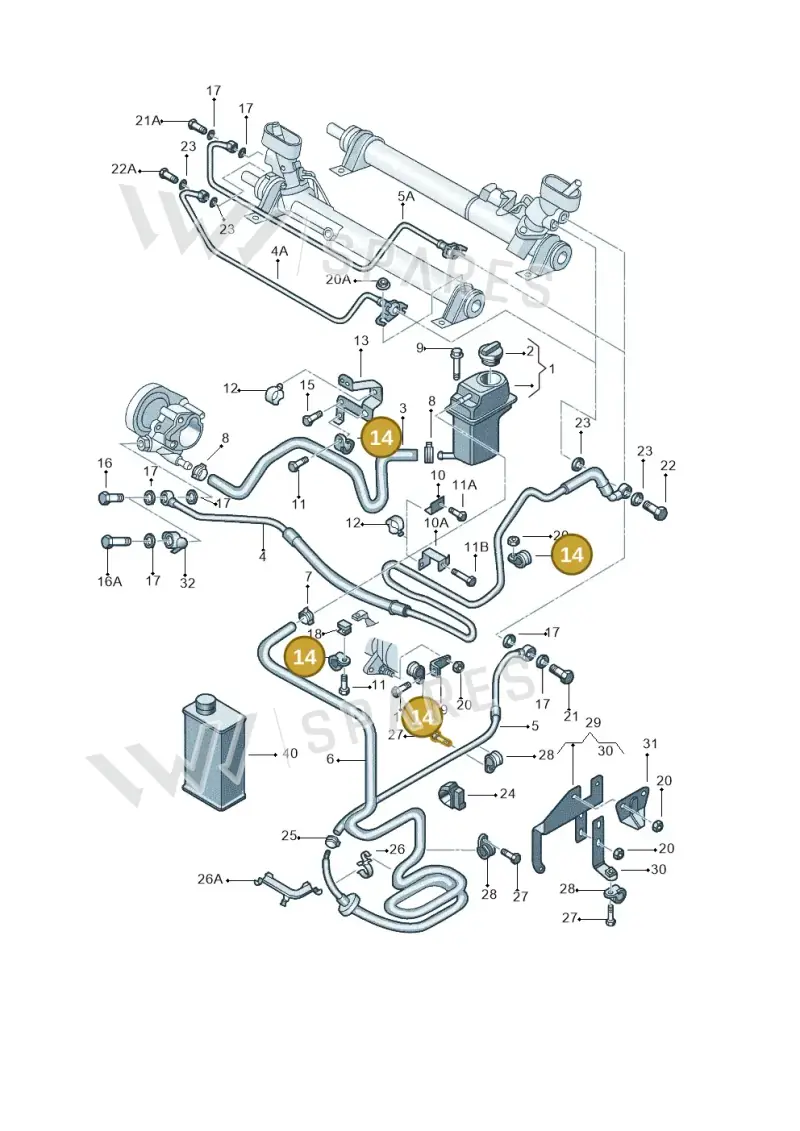 N90799801 — Volkswagen New Beetle             06> (2005-) diagram 206422450, position 14