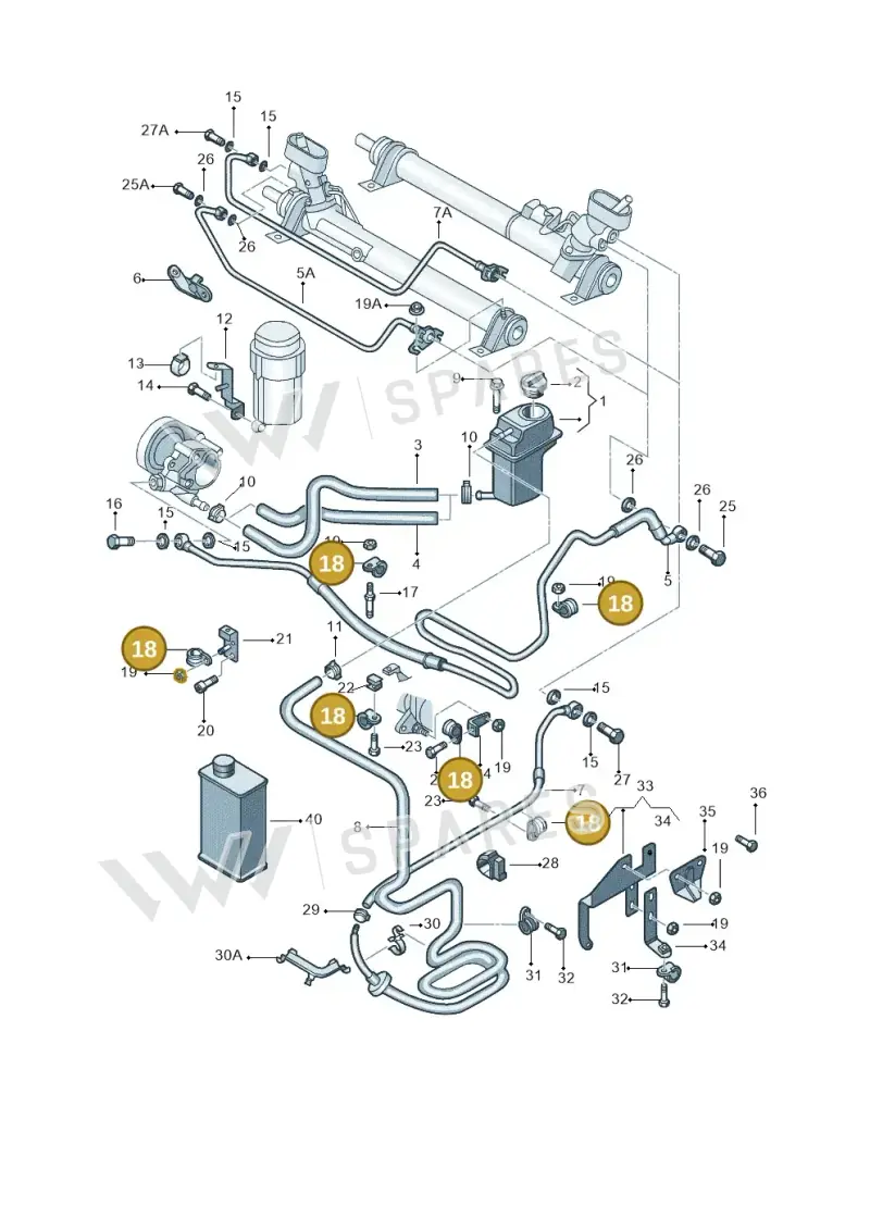 N90799801 — Volkswagen New Beetle             06> (2005-) diagram 206422500, position 18