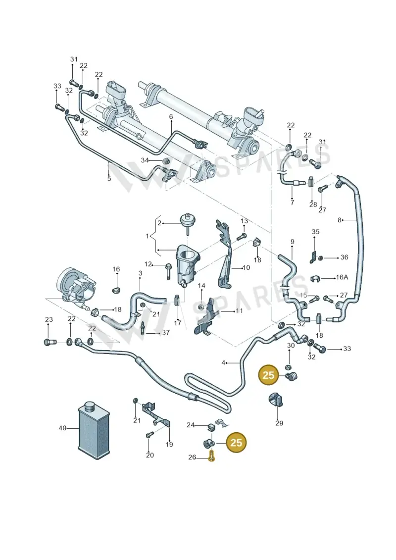 N90799801 — Volkswagen New Beetle             06> (2005-) diagram 206422550, position 25