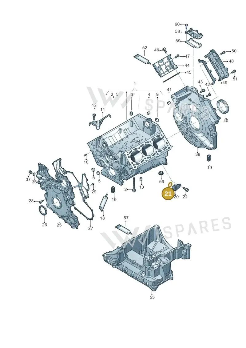 N90809102 — Volkswagen Amarok twin cab (2022-) diagram 894103250, position 21