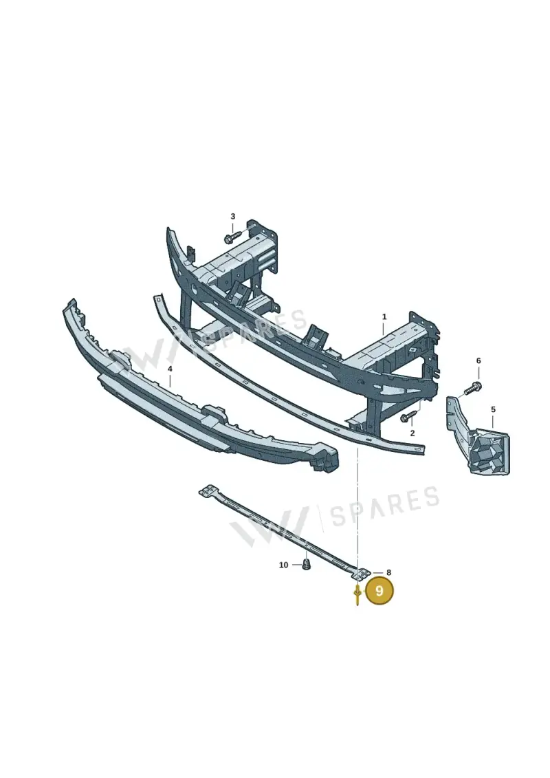 N90812302 — Volkswagen ID.7 Limousine Pro (2023-) diagram 14b807000, position 9