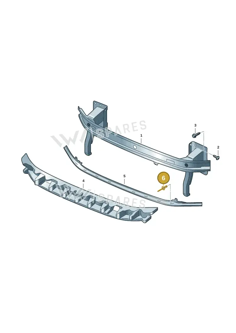 N90812302 — Volkswagen Taigo (2021-2024) diagram 2f0807000, position 6