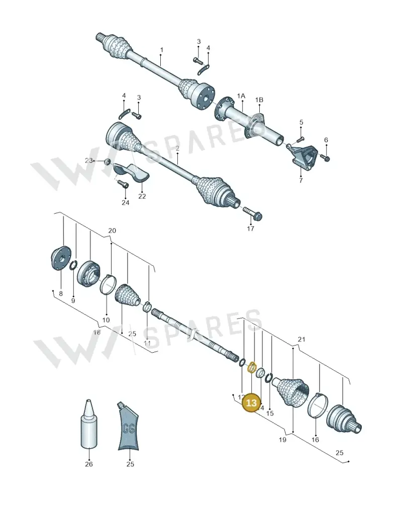 N90824001 — SEAT TOLEDO                 05> (2004-) diagram 409407250, position 13