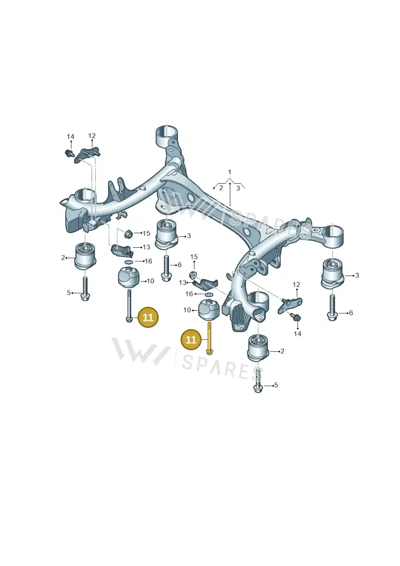 N90834201 — Audi A5 Sportback (2016-2025) diagram 849505000, position 11