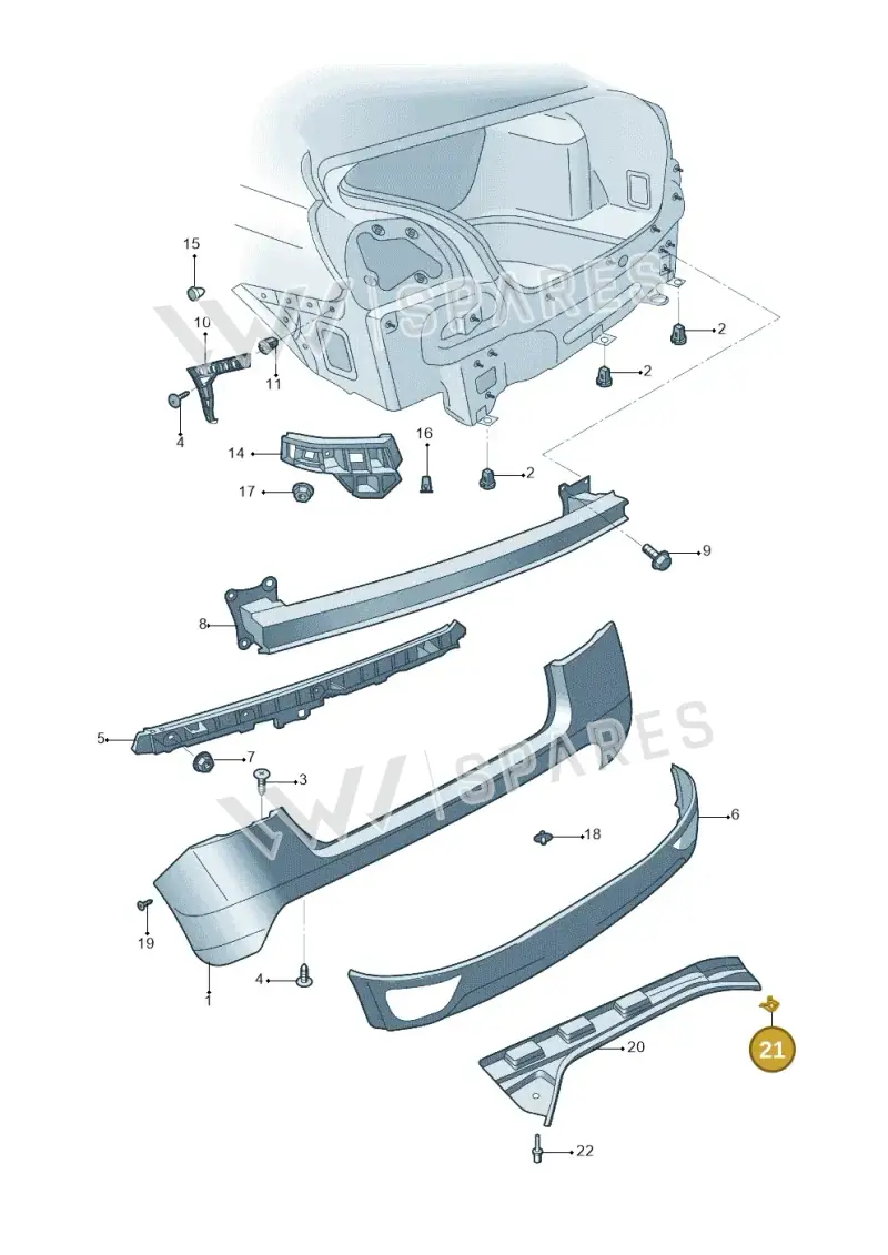 N90850701 — Volkswagen New Lavida (2018-2023) diagram 427807500, position 21