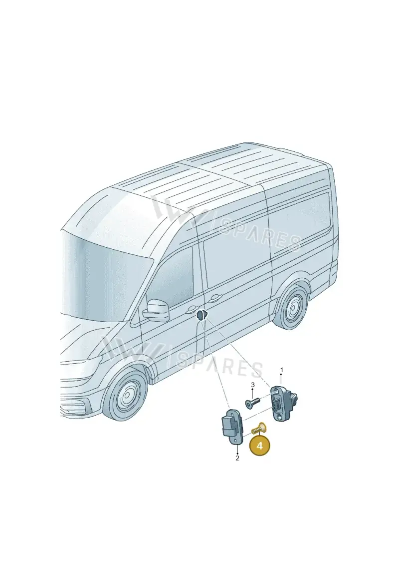 N90874703 — Volkswagen E-Crafter 35 (2018-2024) diagram 806959020, position 4