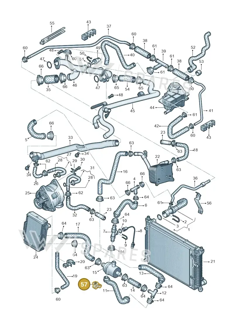 N90894701 — Audi A6 Allroad qu. (2000-2005) diagram 247121500, position 57