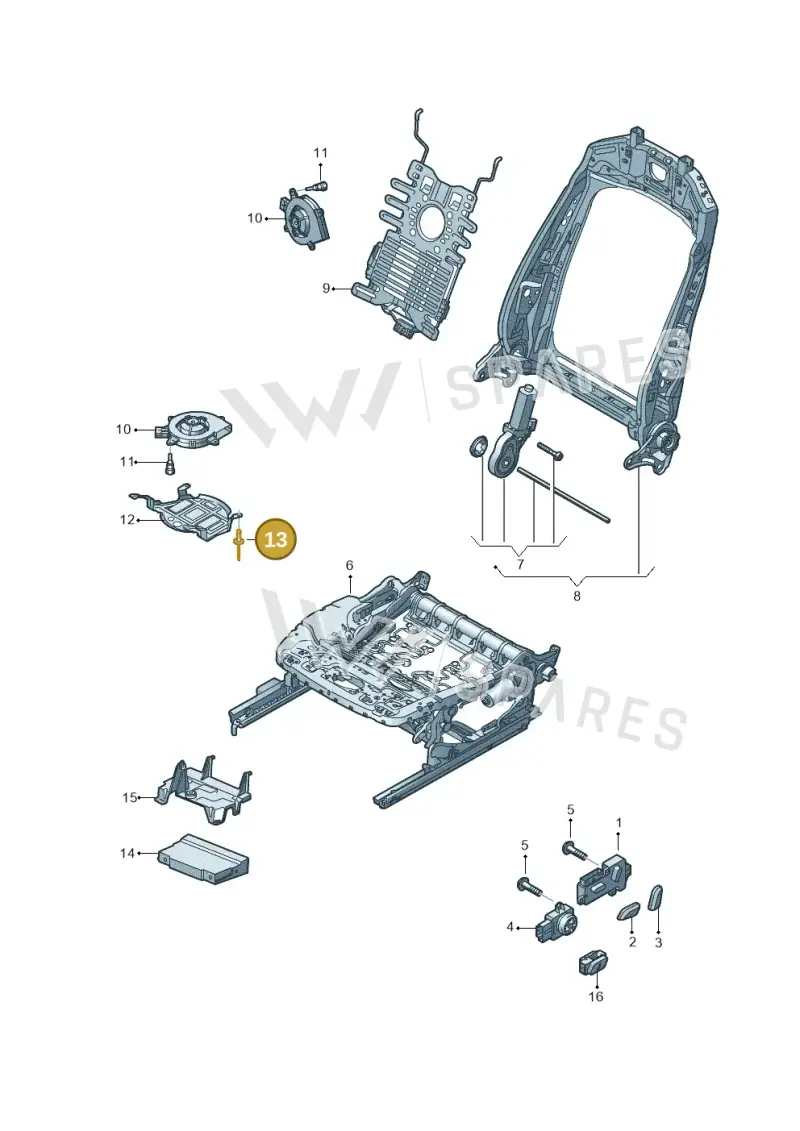N90895102 — Audi Q5 qu. 2.0 (2018-) diagram 896959200, position 13