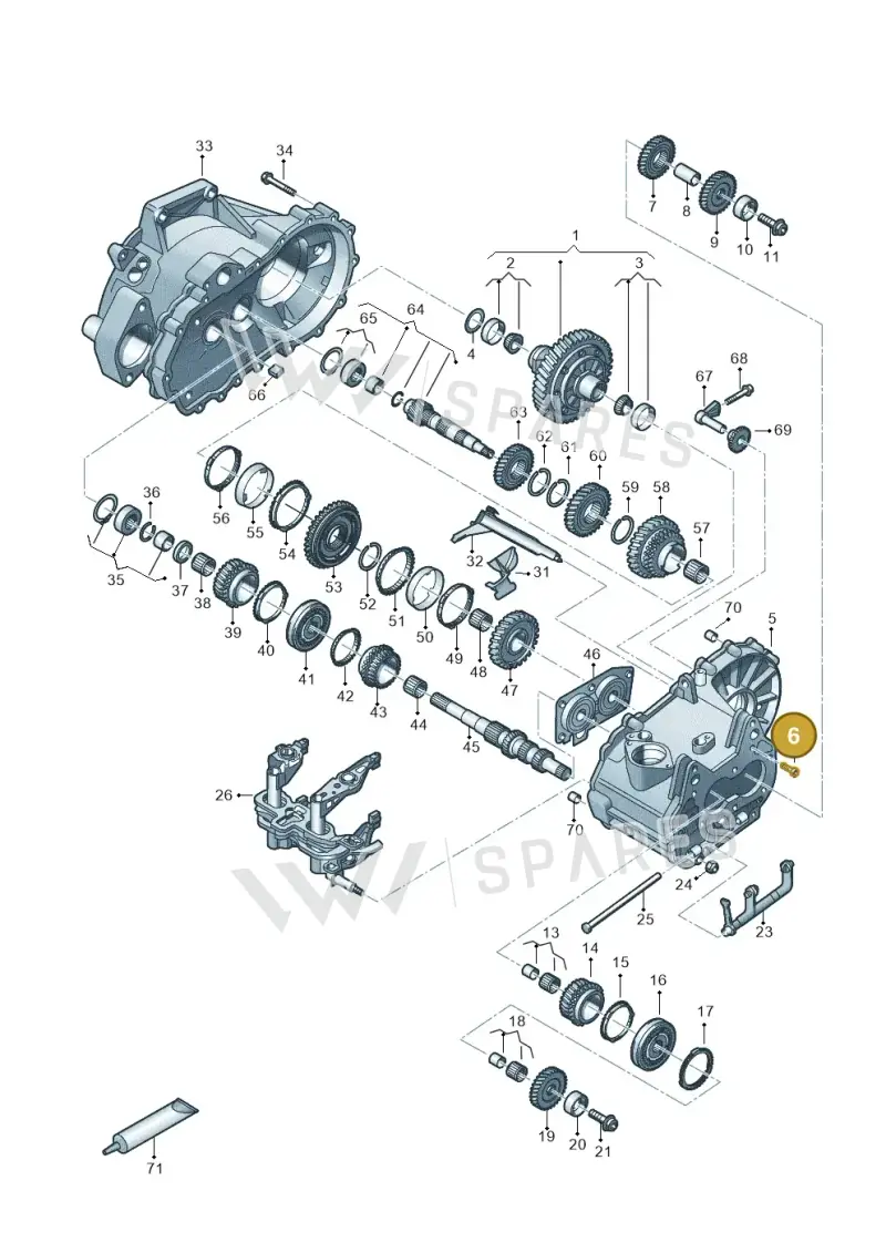 N90897305 — Volkswagen Taigo (2021-2024) diagram 827310030, position 6