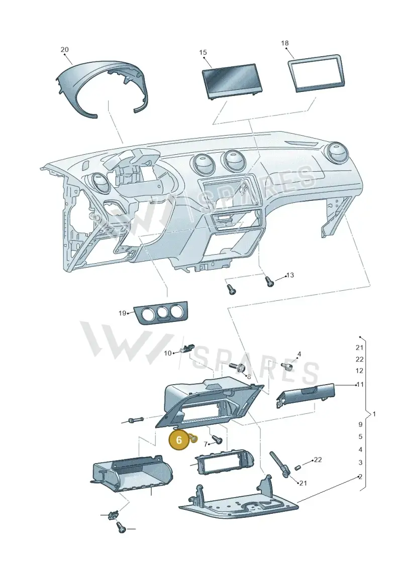 N90911101 — SEAT Ibiza (2015-) diagram 879857200, position 6