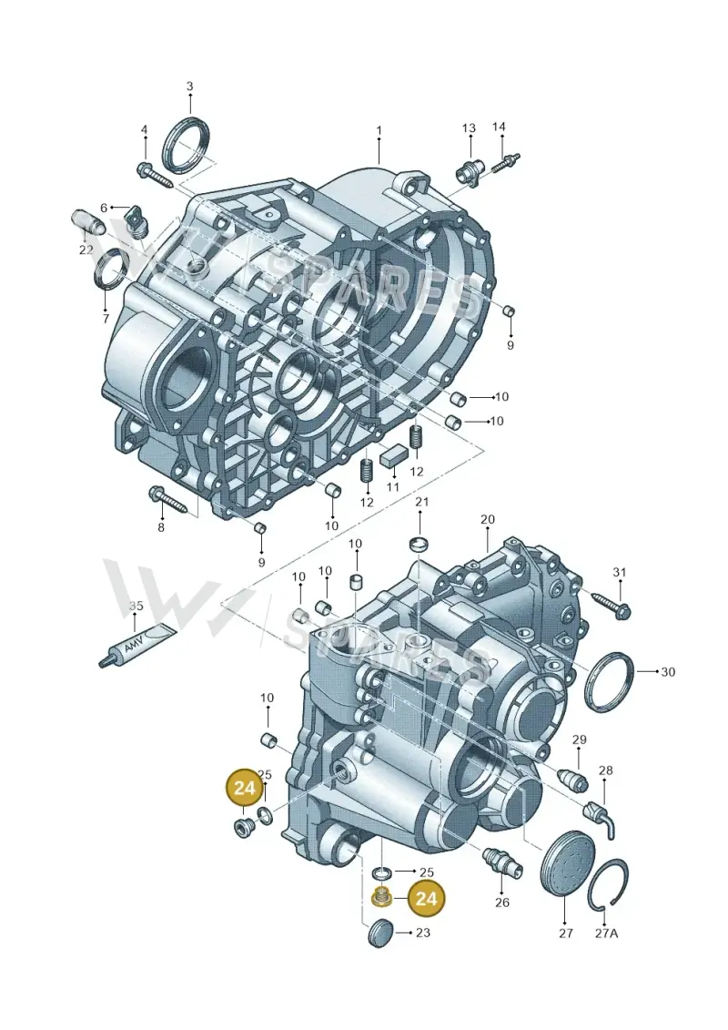 N90917801 — Volkswagen JETTA                  06> (2006-) diagram 420301450, position 24