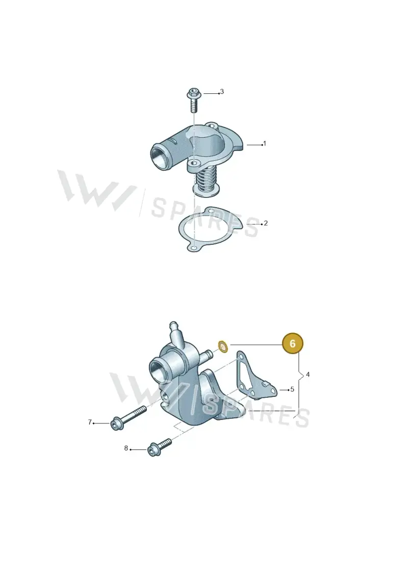 N90932603 — Volkswagen Touareg                08> (2007-) diagram 274121800, position 6