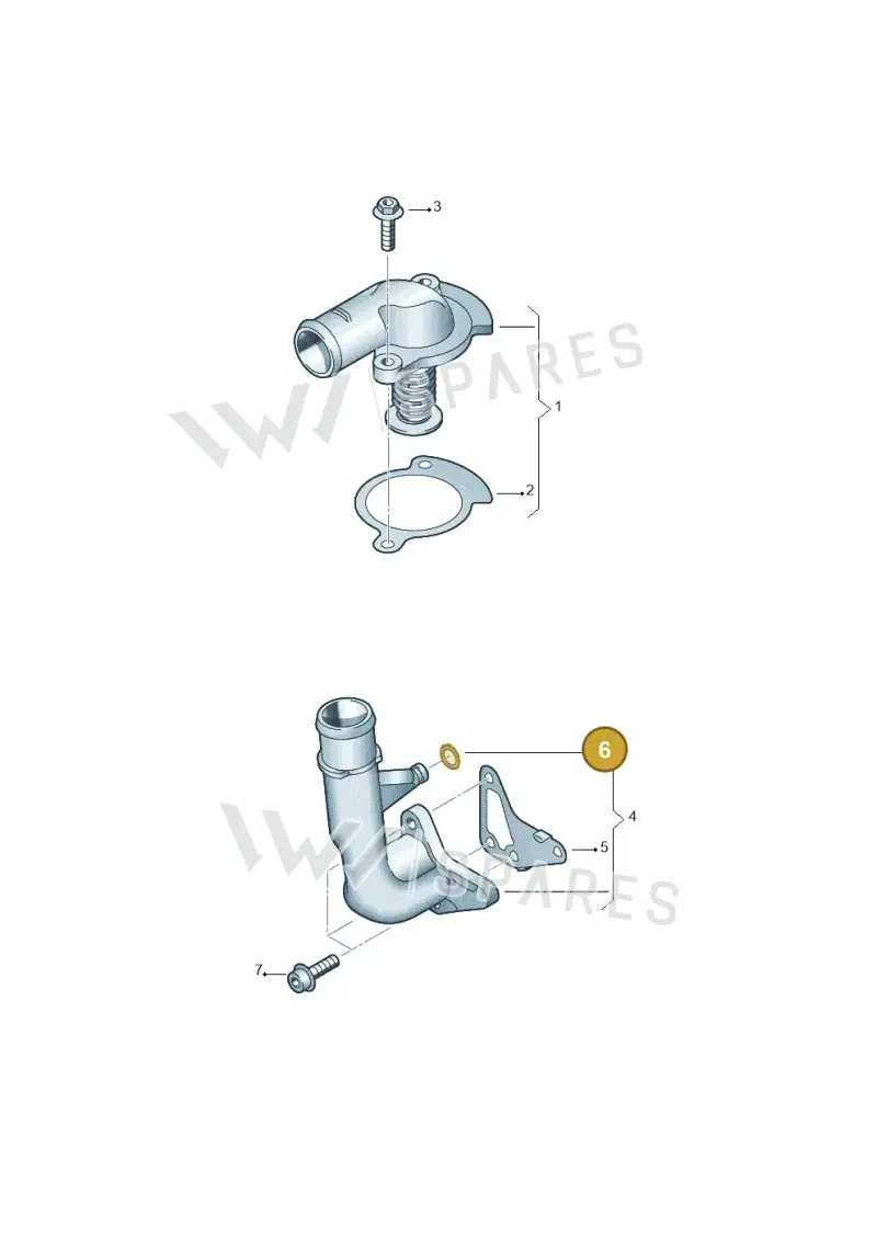 N90932603 — Volkswagen Transp. caravelle (2008-2009) diagram 410121170, position 6