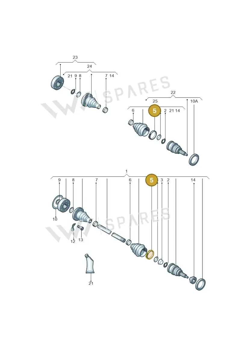 N90941101 — Skoda Fabia Jingrui (2008-2014) diagram 662407200, position 5