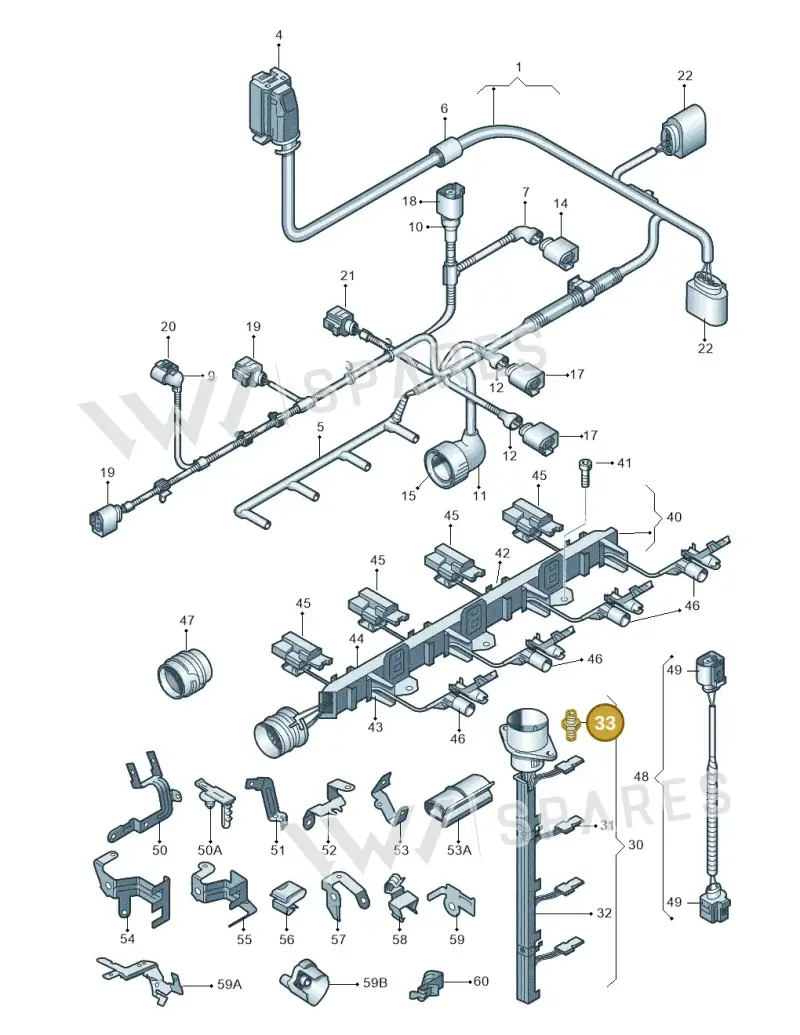N90946402 — SEAT Altea XL Reference (2010-2013) diagram 409971090, position 33