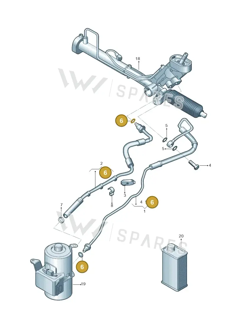N90954601 — Skoda Fabia Jingrui (2008-2014) diagram 662423610, position 6
