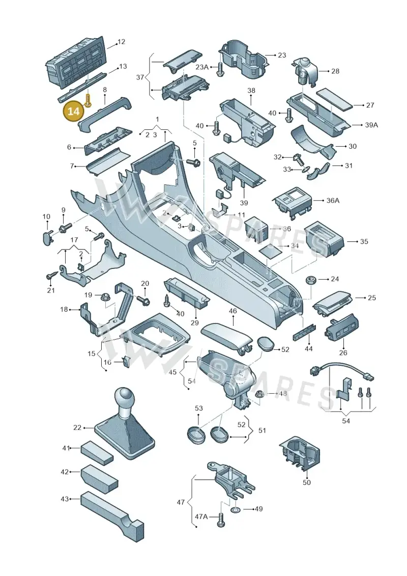 N90968302 — Audi RS4 Cabrio qu.    08> (2007-) diagram 249863500, position 14
