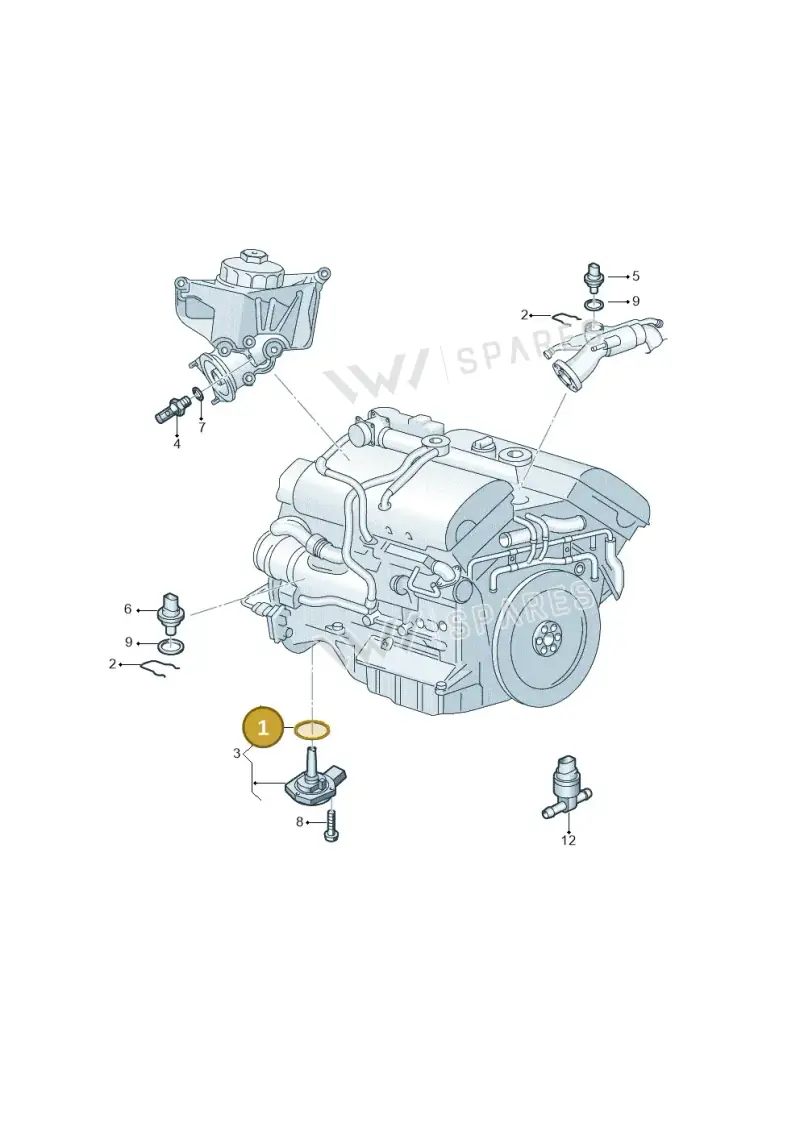 N90974501 — Audi R8                08> (2007-) diagram 274919700, position 1