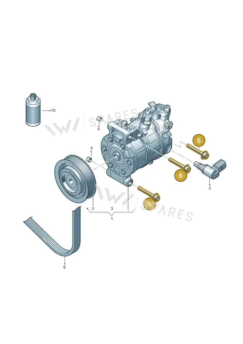N90984401 — Volkswagen Beetle (2016-2019) diagram 439260050, position 5