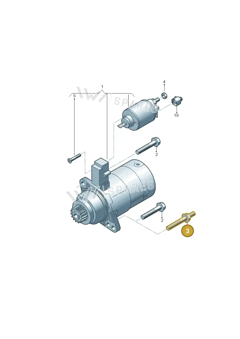 N91004101 — Volkswagen Jetta 1.6 (2014-2018) diagram 746911000, position 3