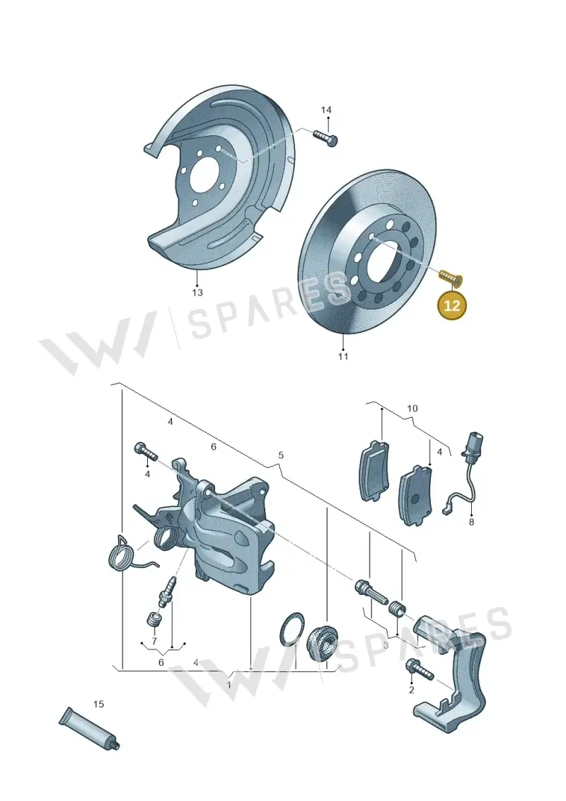 N91017302 — Volkswagen E-Crafter 35 (2018-2024) diagram 894615500, position 12